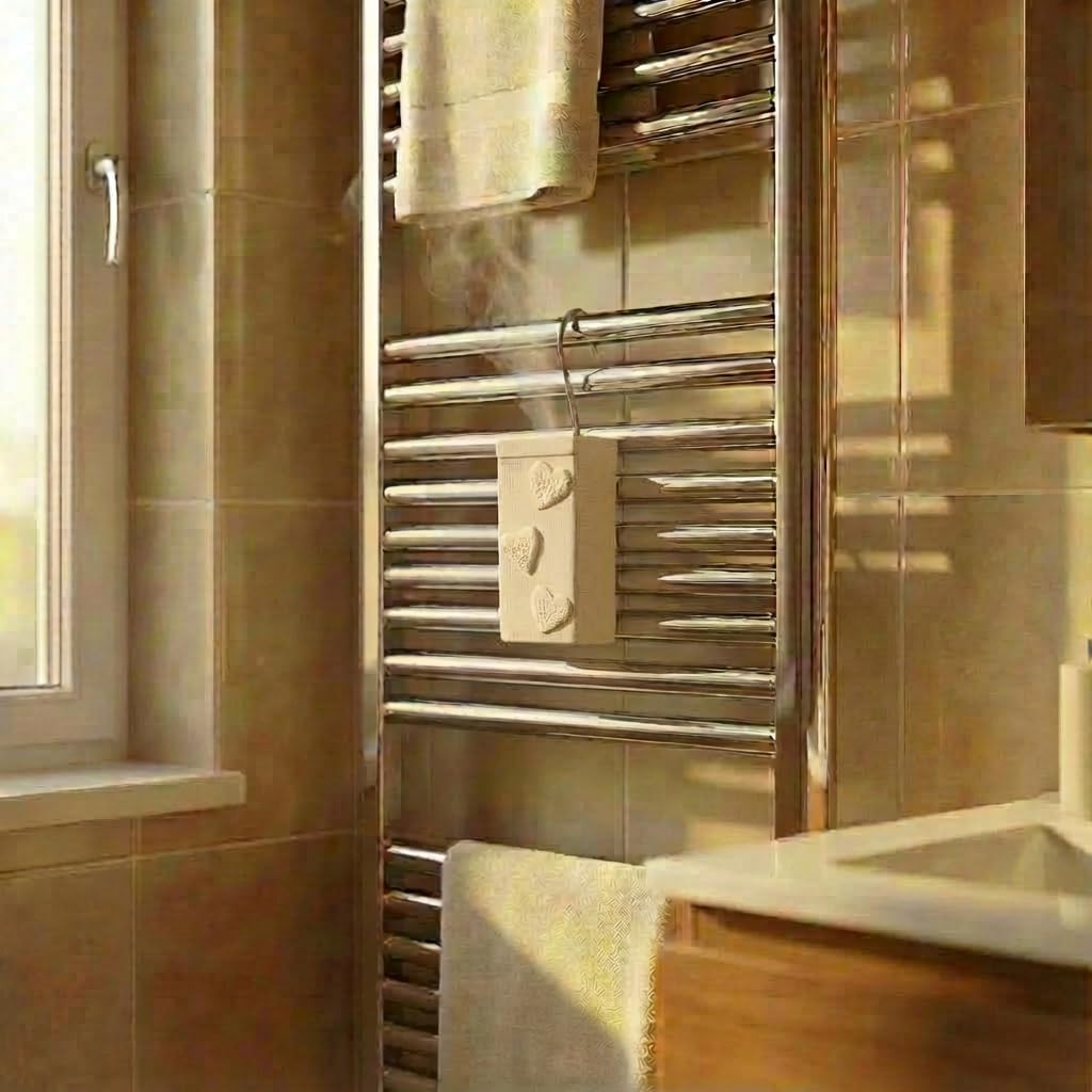 3er-Set Luftbefeuchter für Heizkörper, Beige