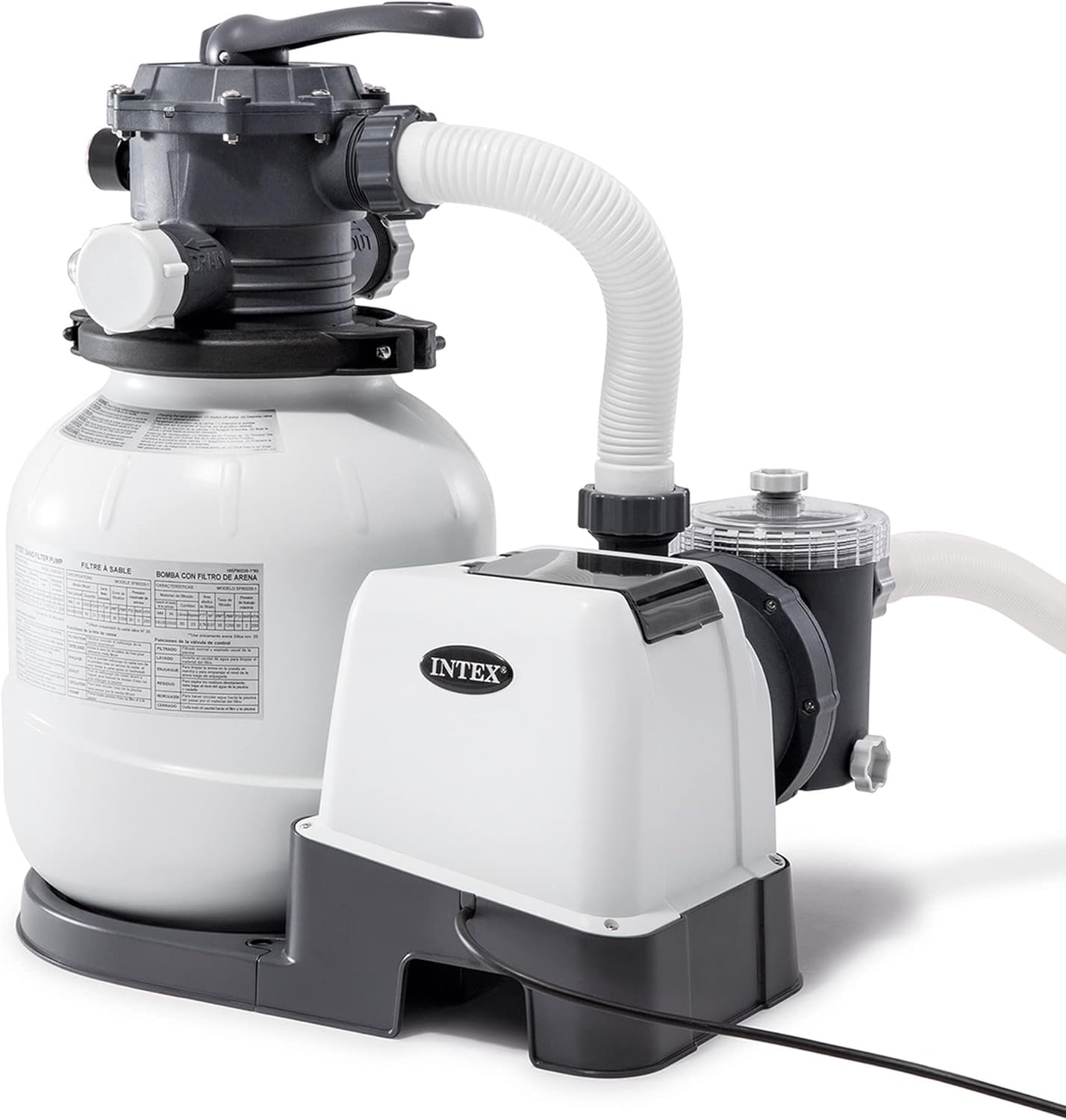 Krystal Clear Sandfilteranlage, 6m3/h Single