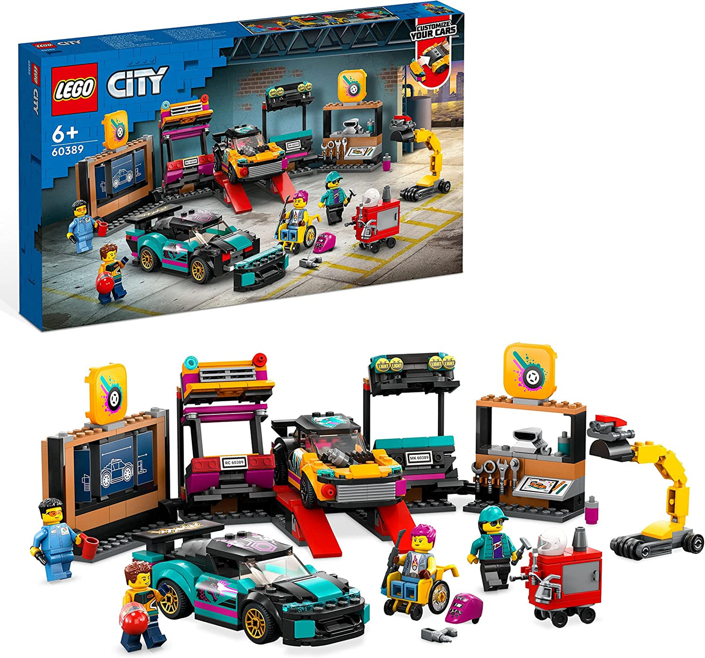 60389 City Autowerkstatt, Konstruktionsspielzeug, Single