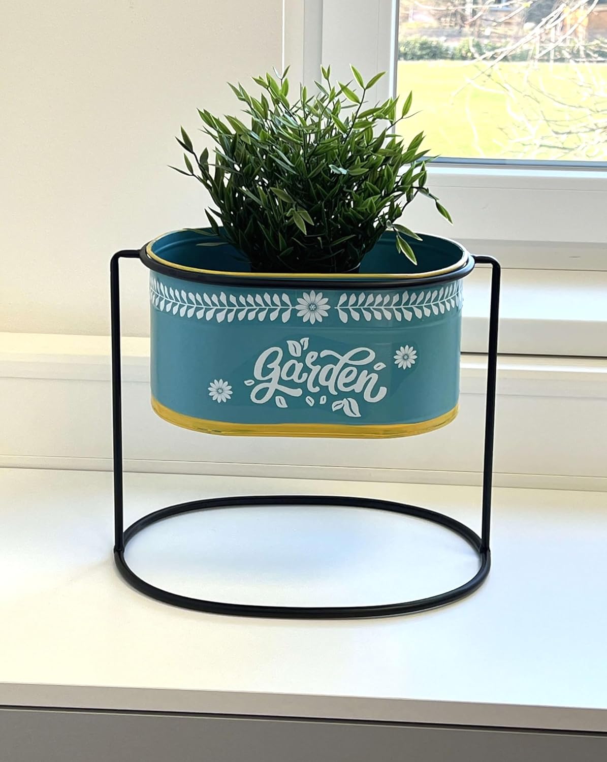 Blumenhocker mit Topf, 27 Cm