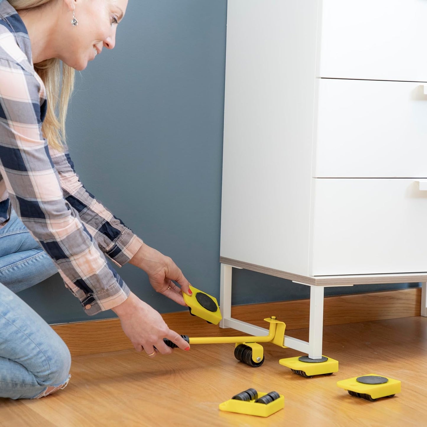 Hebewerkzeug mit 4x Möbelumsetzer
