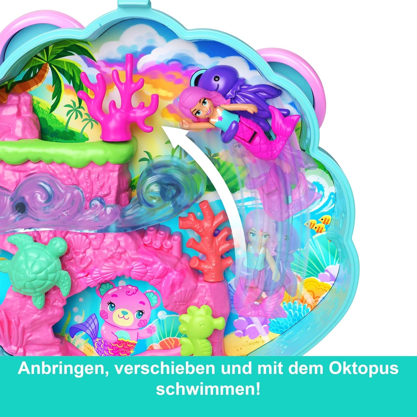 Meer-Bär-Schatulle, Türkis