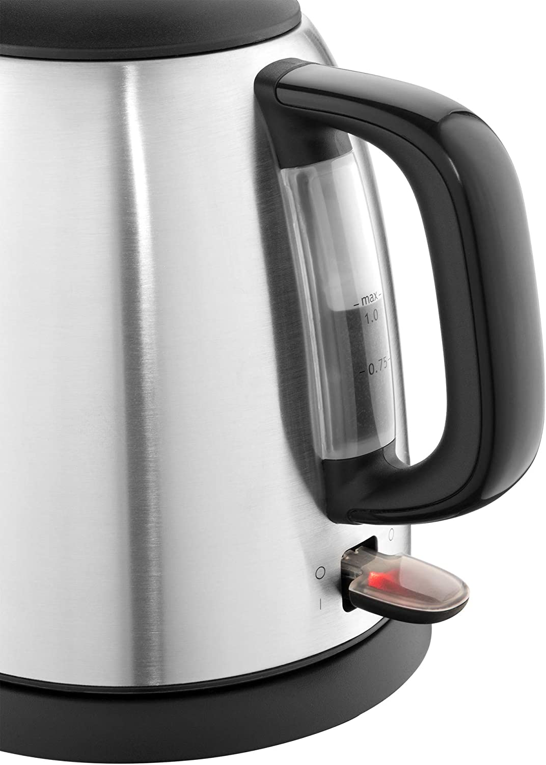 Mini-Wasserkocher 24991-70, Edelstahl Gebürstet 1 Liter