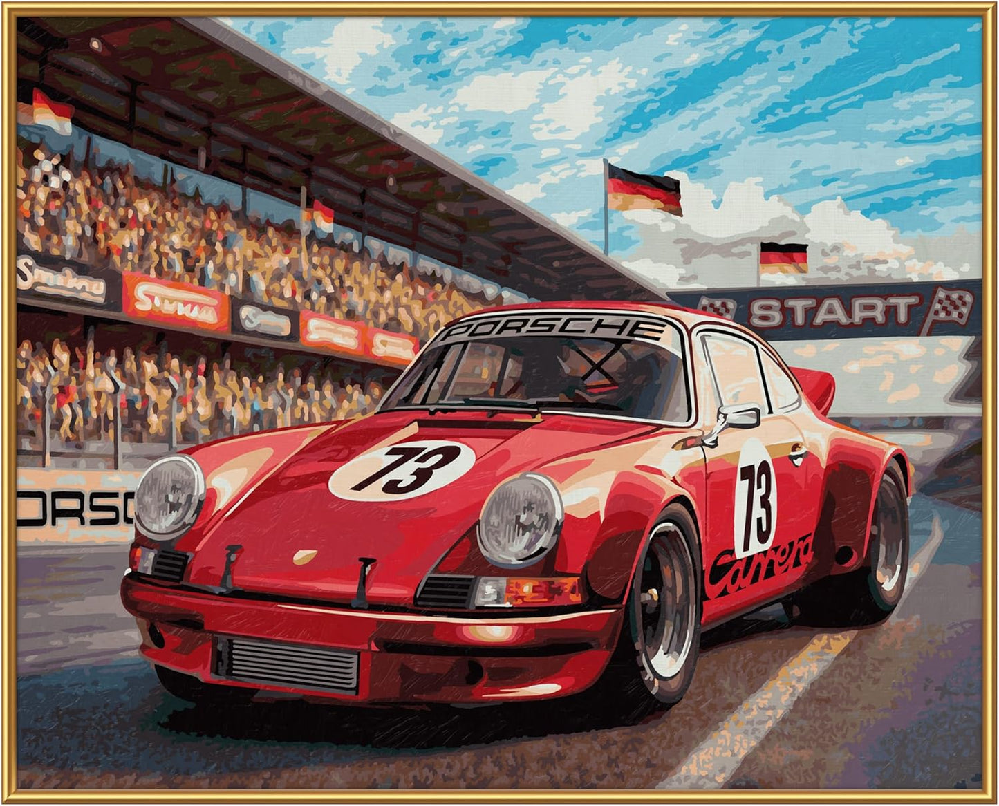 Malen nach Zahlen Porsche 911 Carrera RSR 2.8