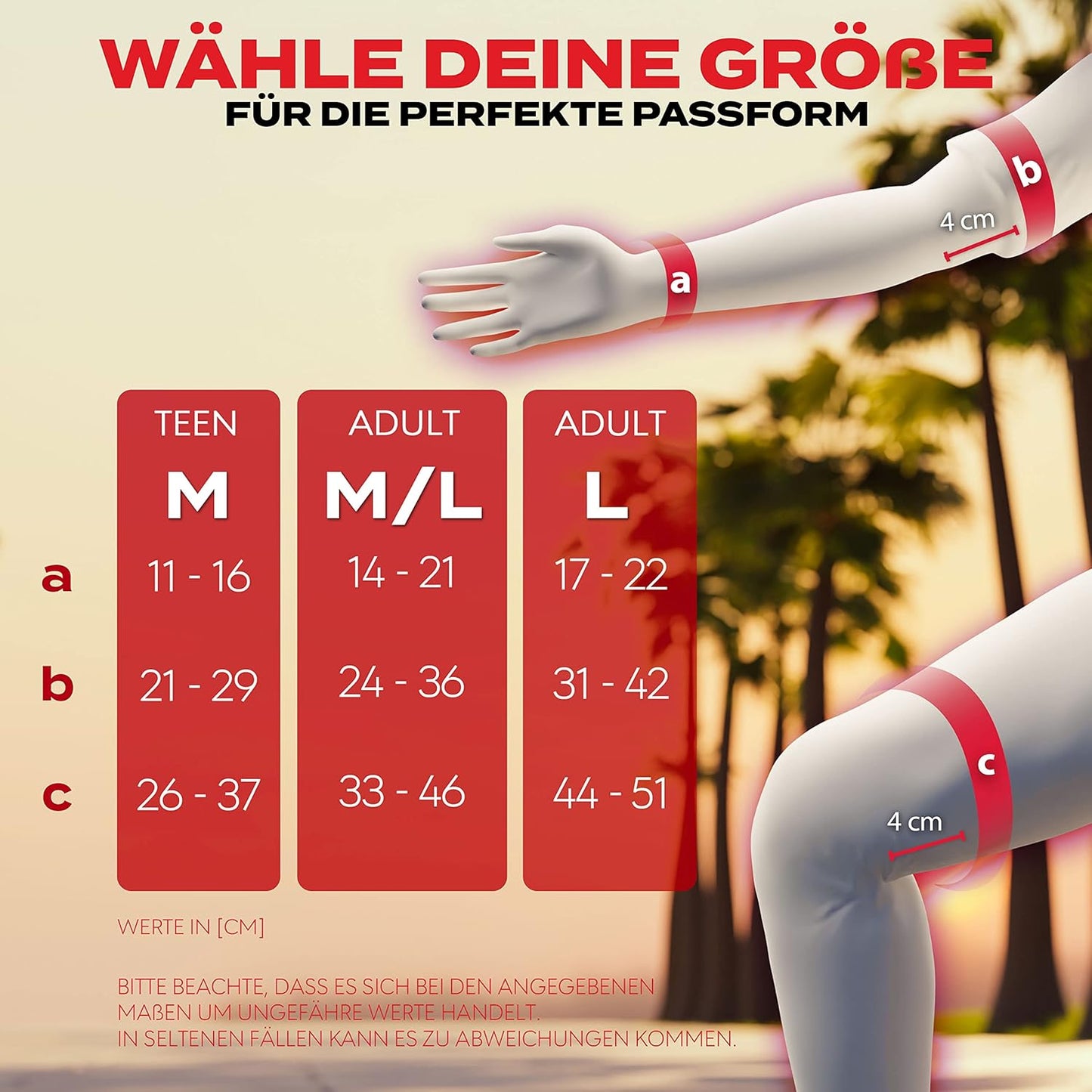 Inliner Schoner-Set mit Neopren-Sleeves (6-teilig), M - Teenager ab 14 Jahre Grau Weiss