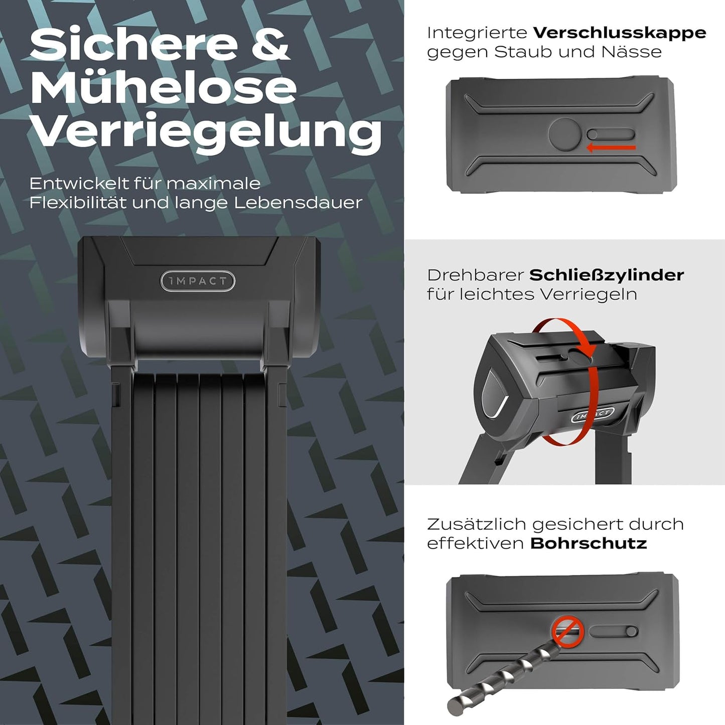 FlexLock 15 Faltschloss, Schlüssel