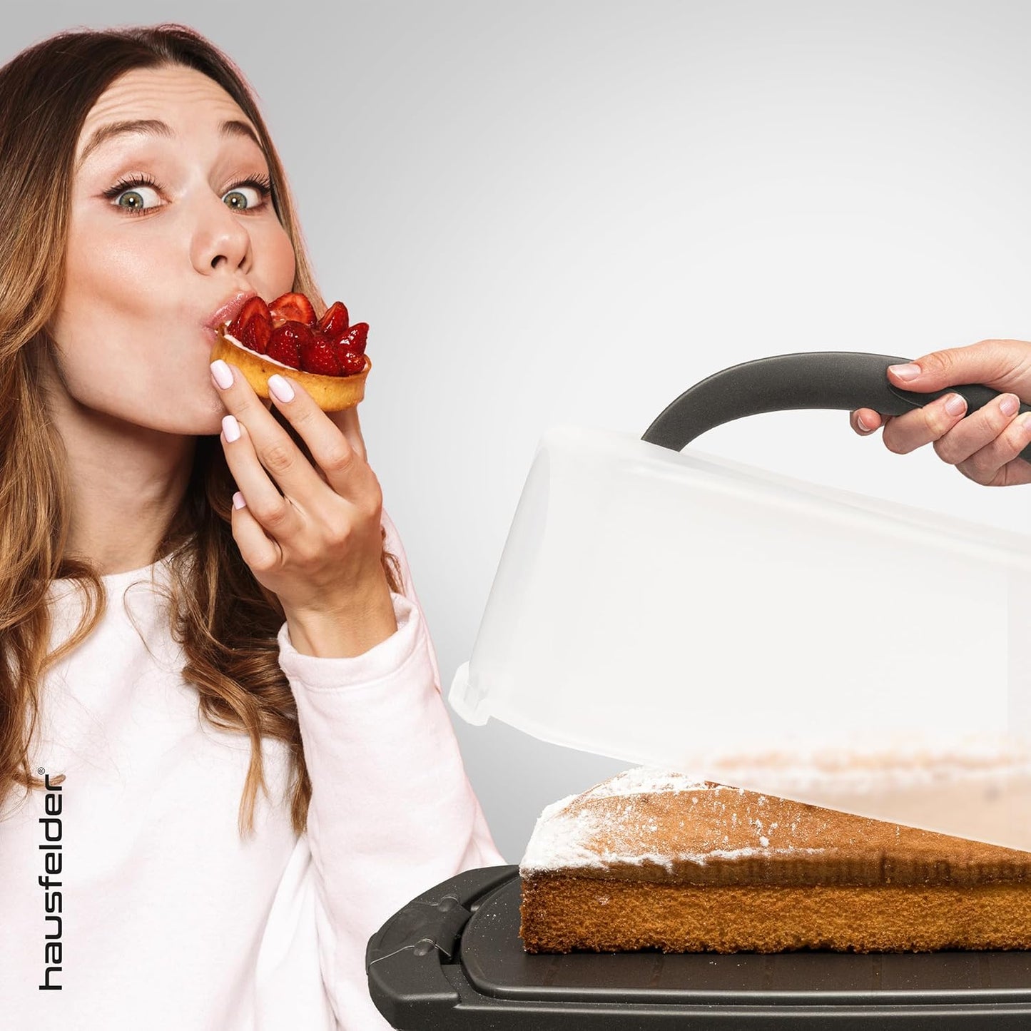 105004 Kuchentransportbox, Rechteckig für Kastenkuchen