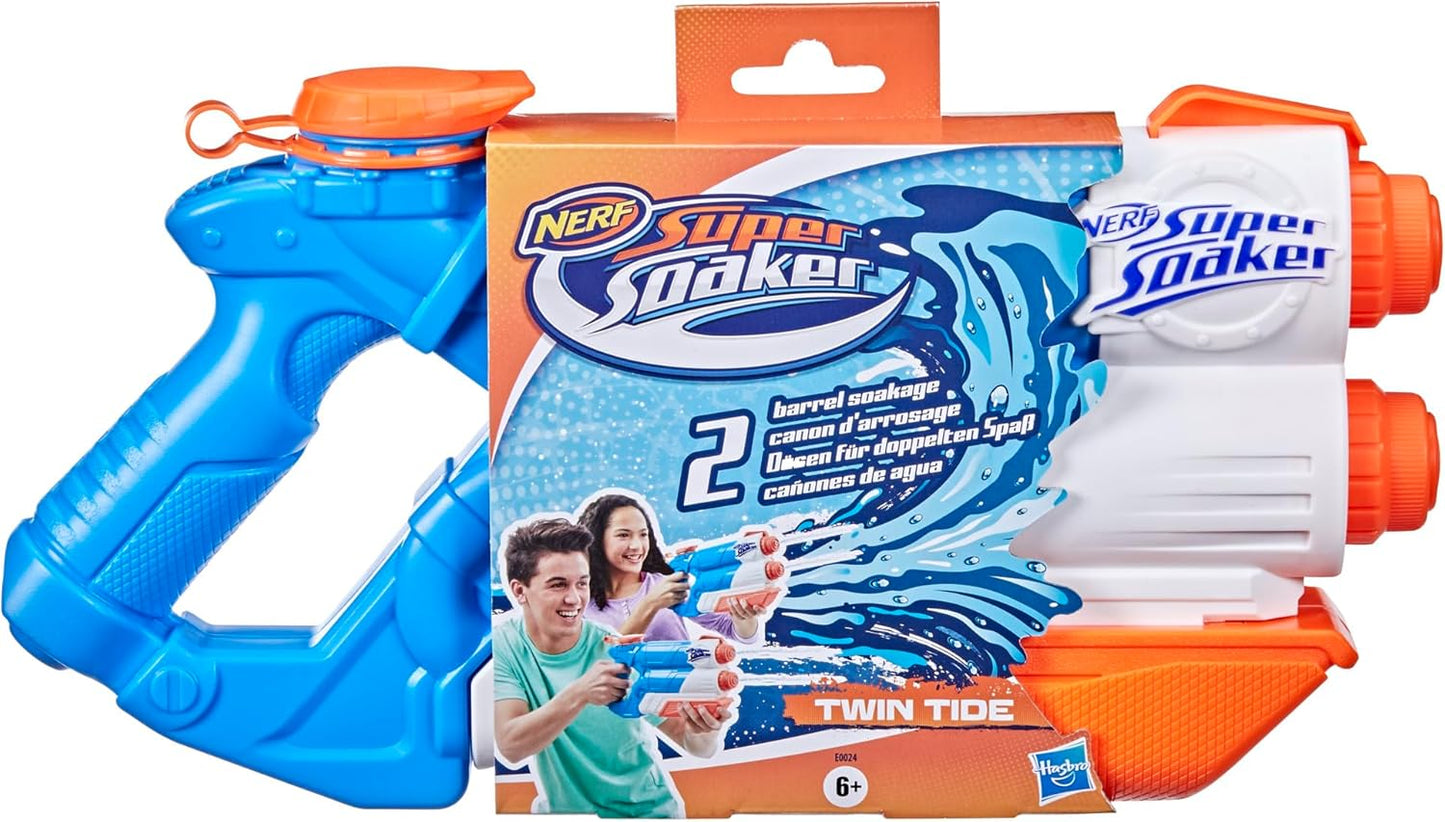 Wasserpistole Twin Tide mit doppeltem Spritzpower, Einheitsgrösse SOA TWIN TIDE