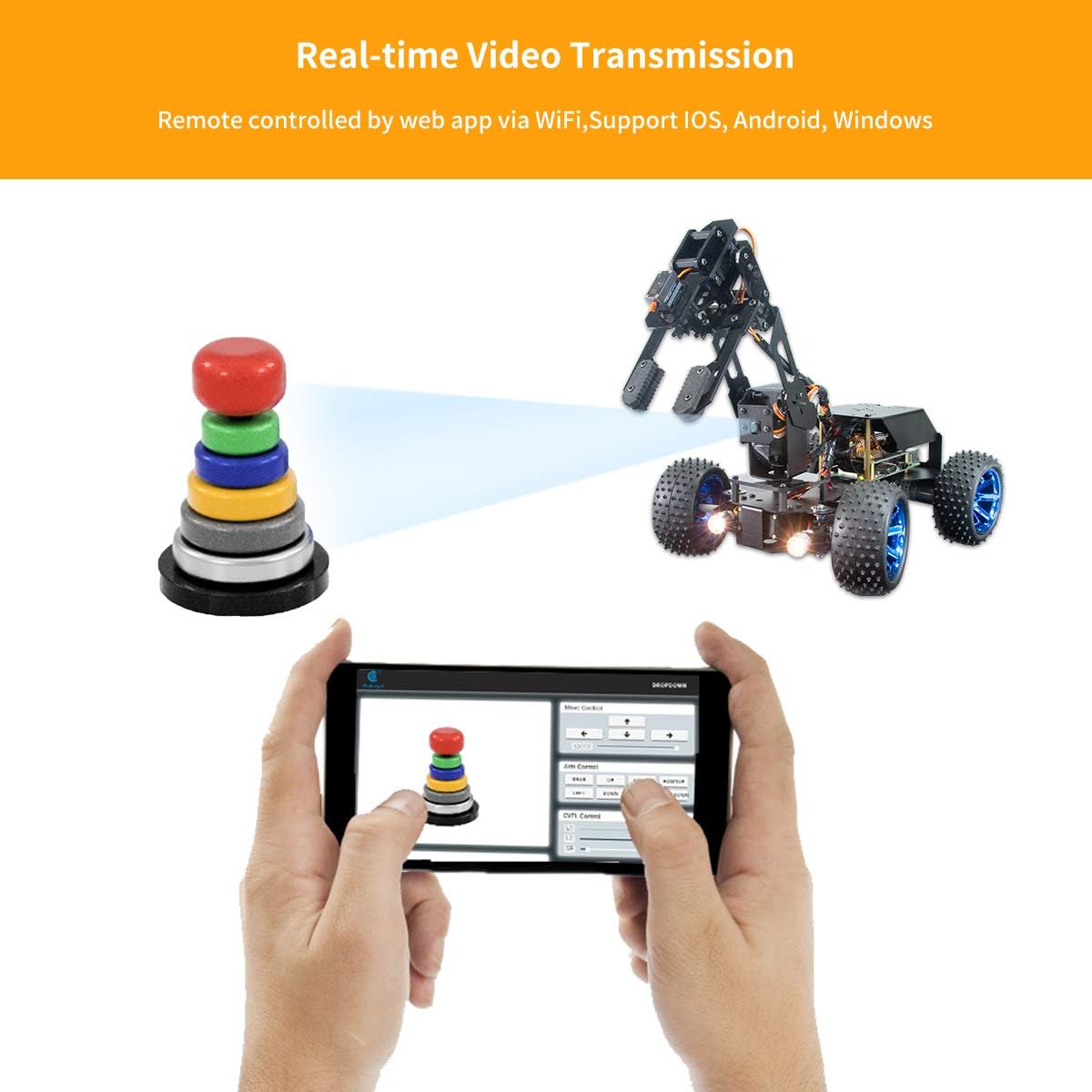 PiCar-Pro Raspberry Pi Smart Roboter Auto Kit