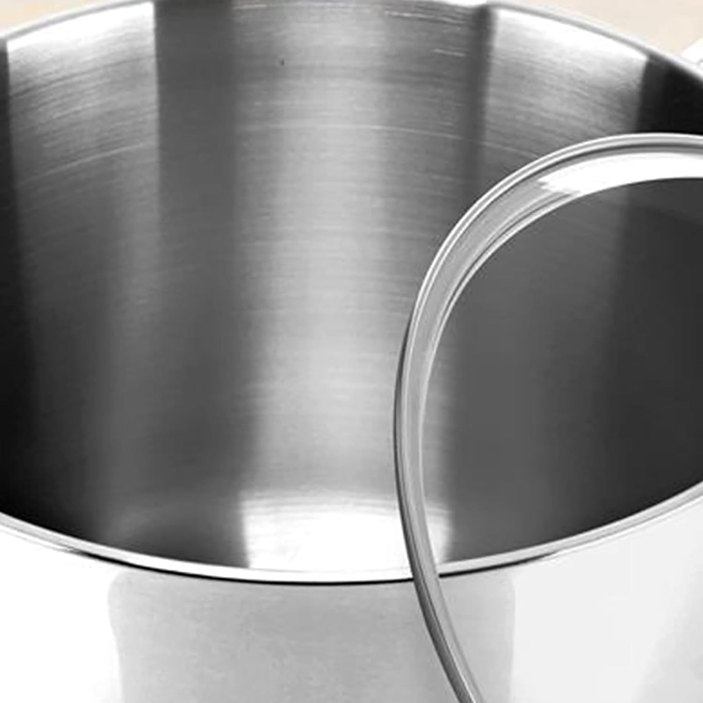 Suppentopf & Nudeltopf mit Glasdeckel, 18 Liter