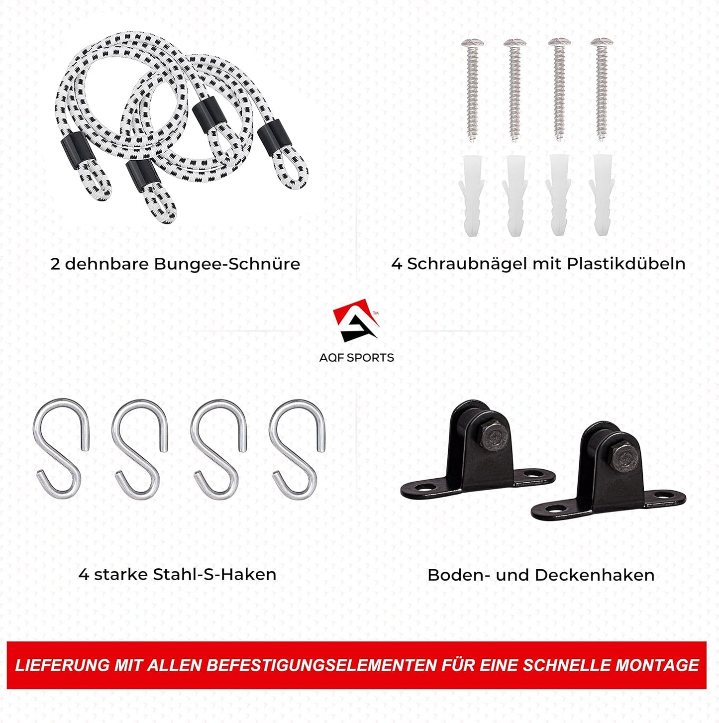 Doppelendball, Schwarz Rot