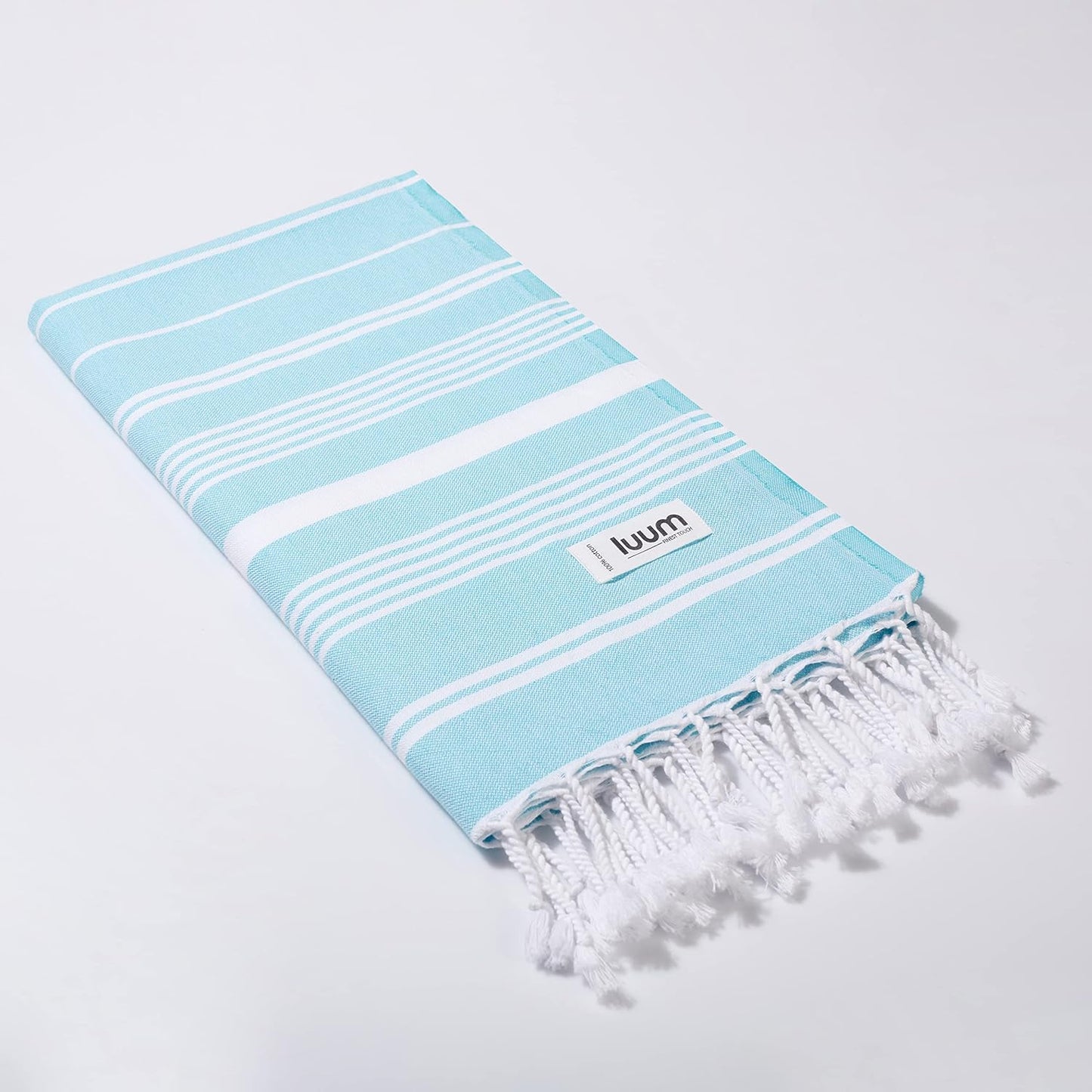2er-Set Hamamtuch, 2er Set in Box [95x180] Turquoise / Pink