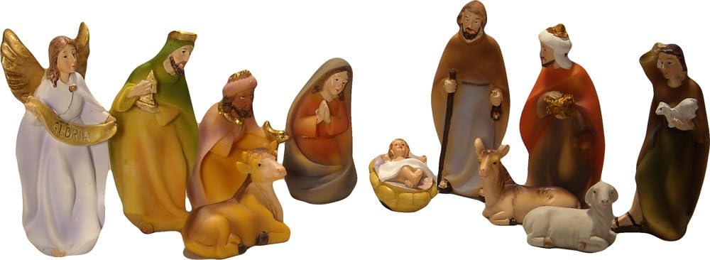 11-teiliges Krippenfiguren-Set