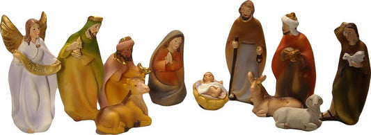 11-teiliges Krippenfiguren-Set