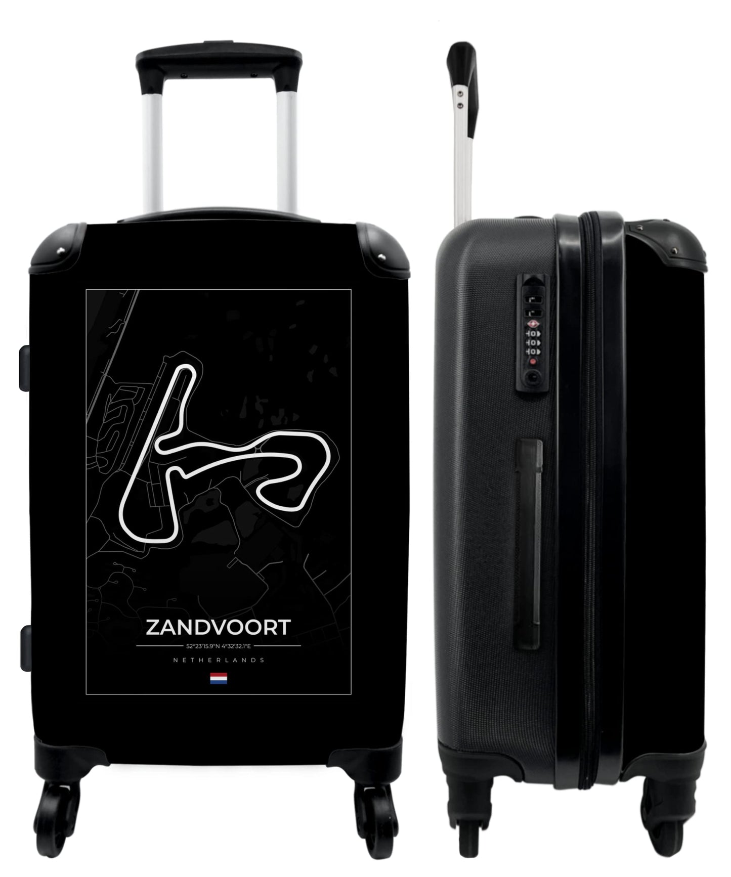 Grosser Trolley-Rollkoffer mit 4 Rollen (90 Liter)