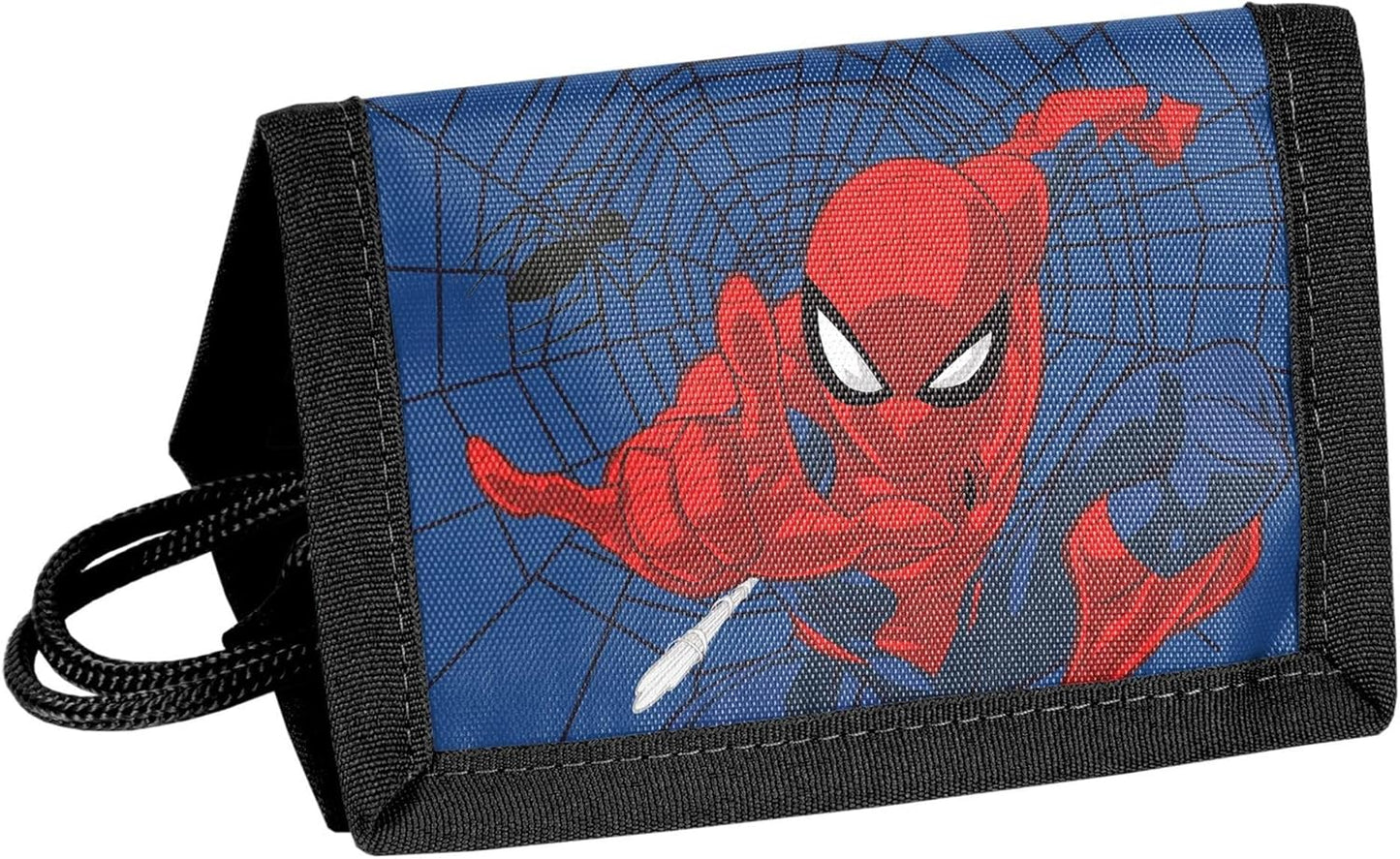 3-teiliges Schulranzen-Set Spider-Man mit Federmappe & Geldbörse, Spider-man