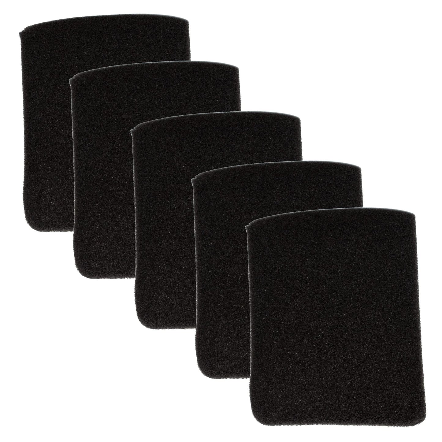 Schaumstofffilter Set für Nass-Trockensauger, 5er Pack Schaumstofffilter
