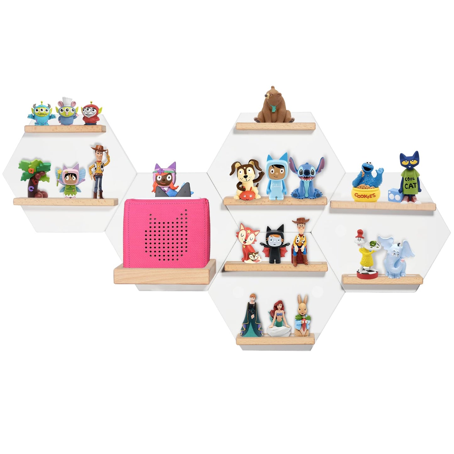 Magnetisches Toniebox-Regal-Set (5-teilig), Small