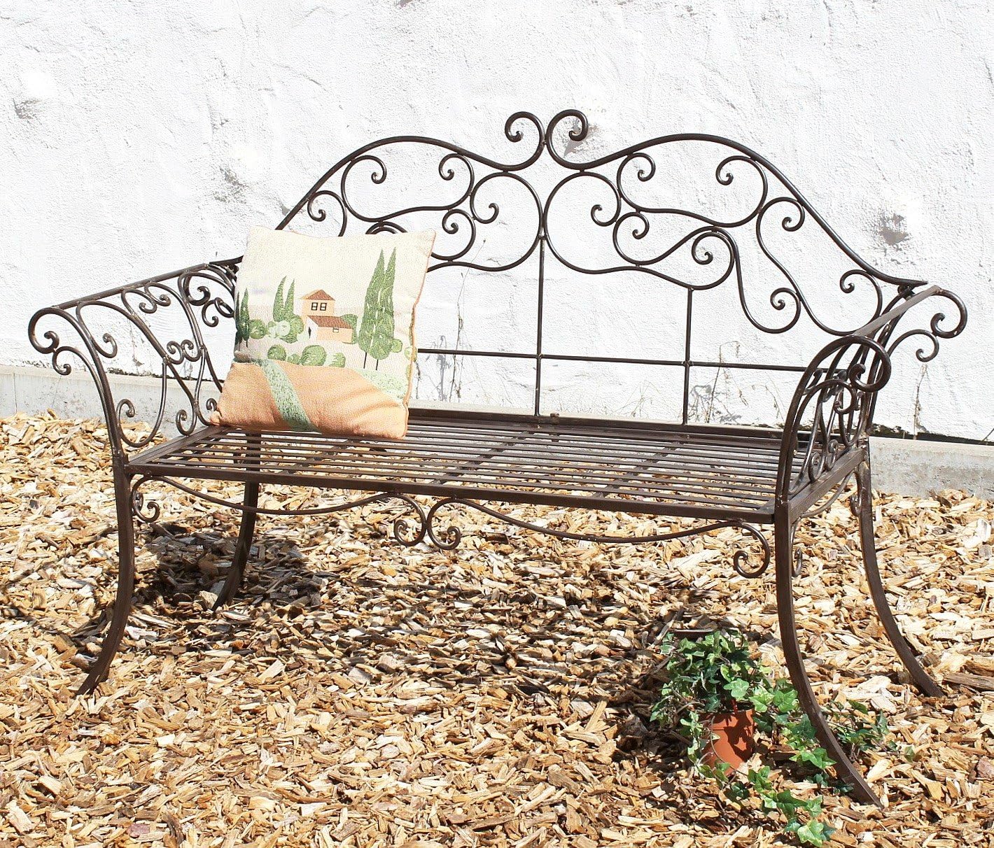 Wetterfeste Gartenbank, 2-Sitzer