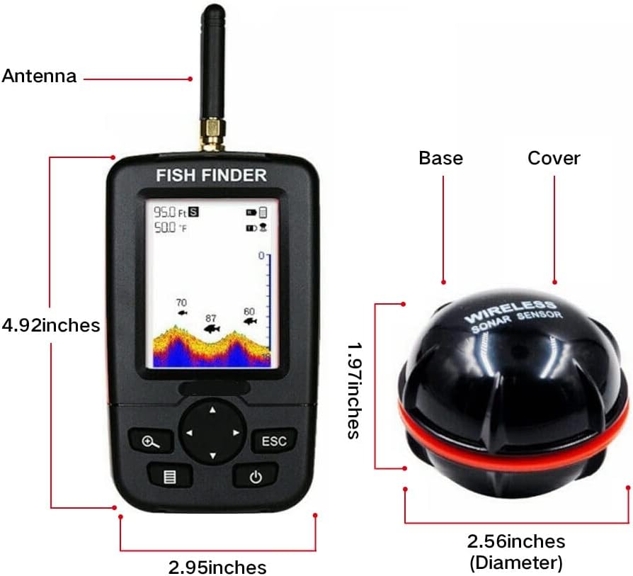 GPS Futterboot mit Fischfinder und LCD Sensor, Bait Boat 3 with Fishfinder