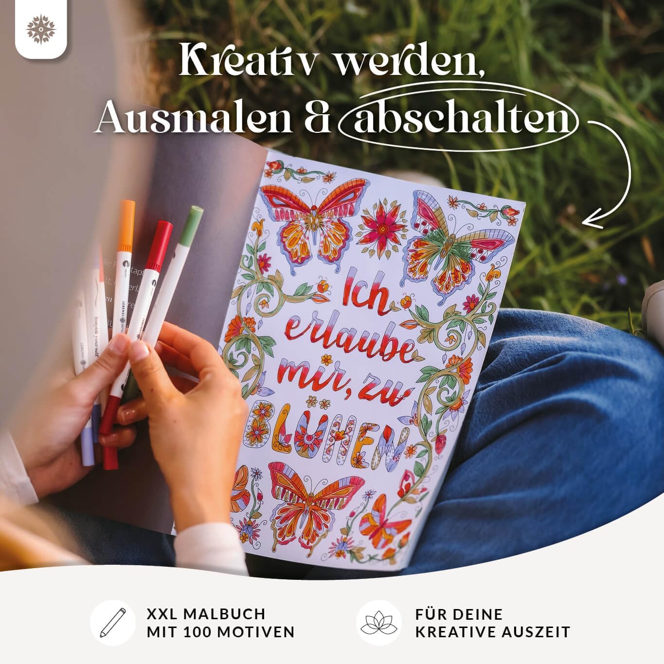 Malbuch für Erwachsene Achtsamkeit & Entspannung, Malbuch