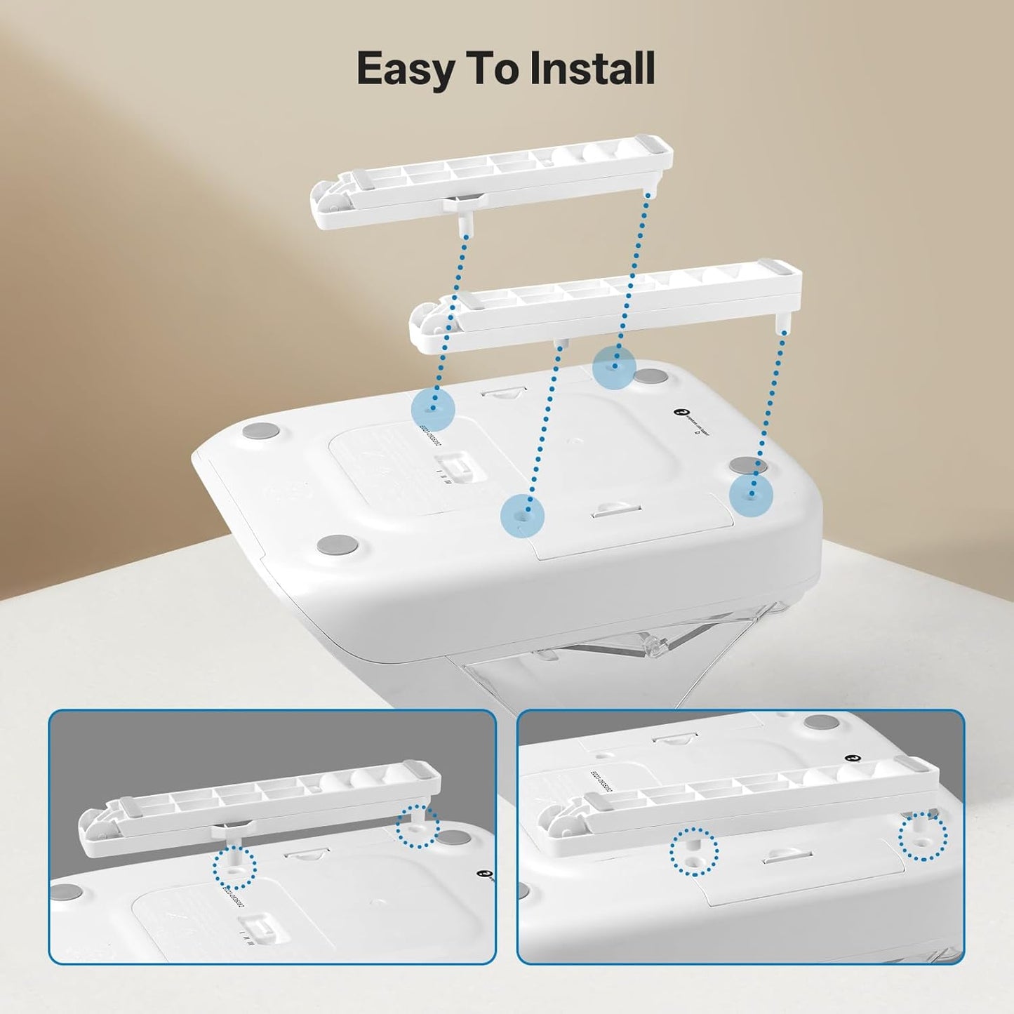 Verstellbare Halterung für Microchip Pet Feeder Modell MPF001, 2 Stück, 1 Set (2 stuks)