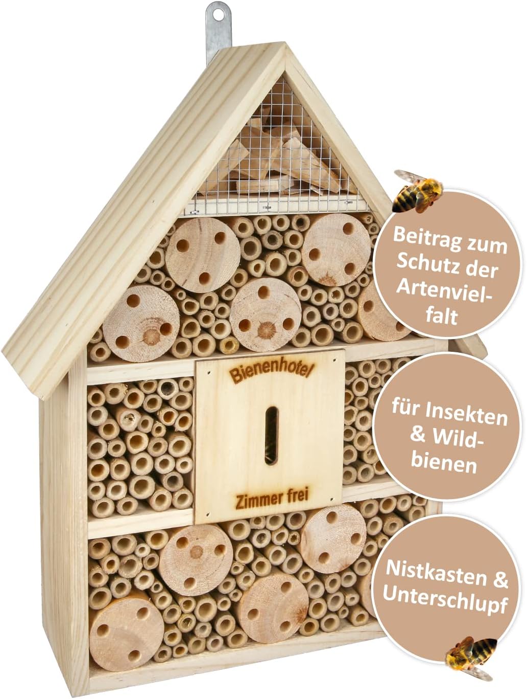 Insektenhotel und Nistkasten
