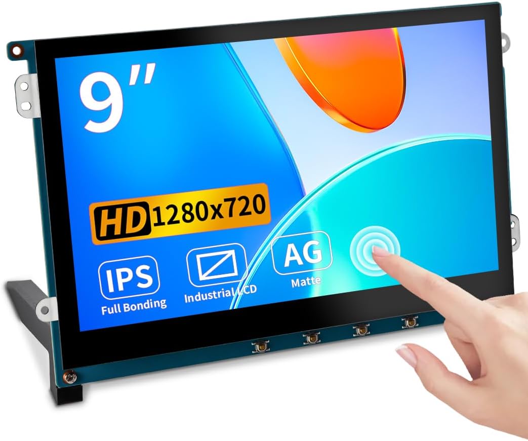 9 Zoll Raspberry PI Touchscreen Monitor