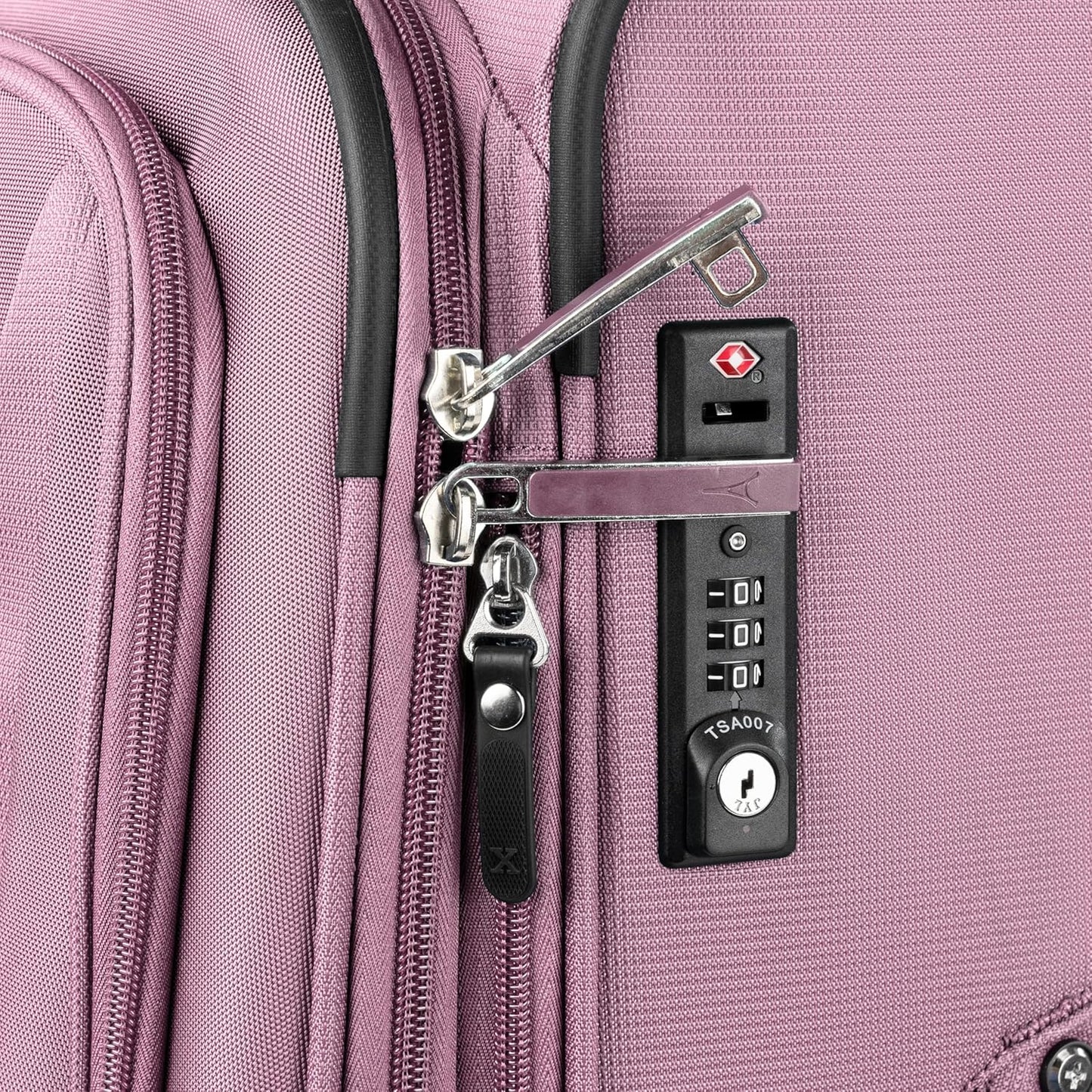 Erweiterbares Reisegepäck mit Spinner-Rädern, Checked-Medium 25-Inch Orchidee, Rosa, Violett