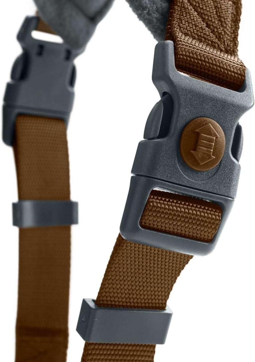 Hundegeschirr London Comfort, atmungsaktiv, verstellbar, braun XS-S