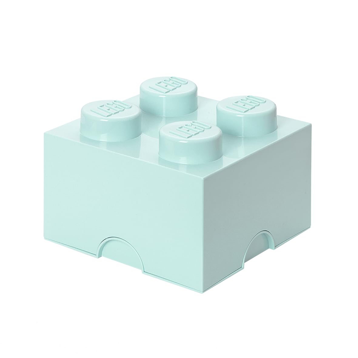 Storage Brick, Aqua Light Blue