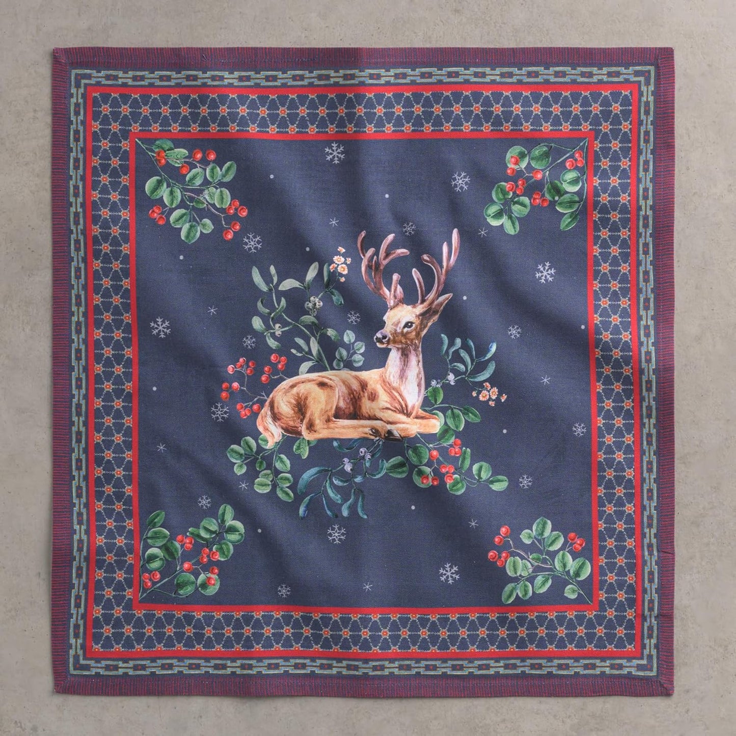4er-Set Stoffservietten für Weihnachten, 07 - Christmas Joy