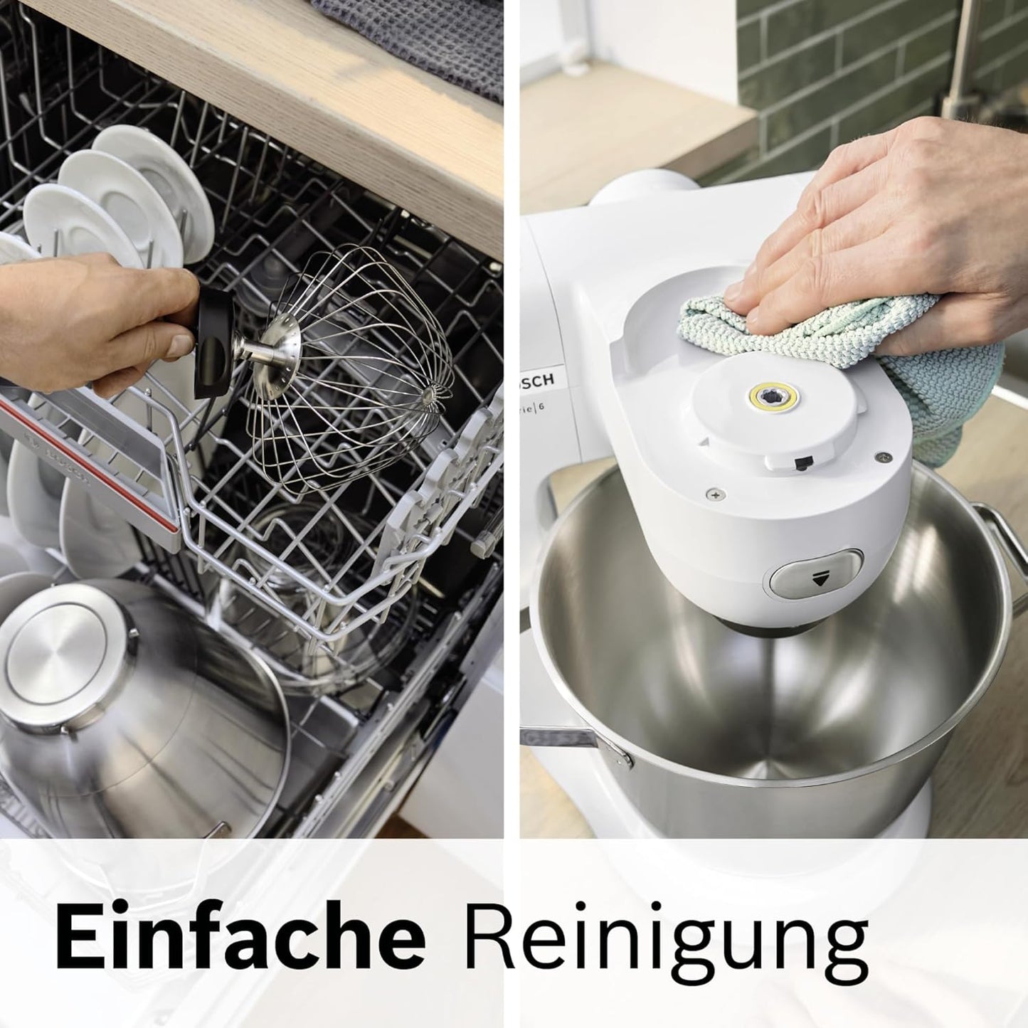 Küchenmaschine Serie 6 MUMS6EW13D, Durchlaufschnitzler Weiss