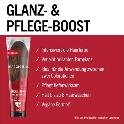 Glanz-Behandlung 3er Pack, 135 ml (3er Pack) ; Hellbraun