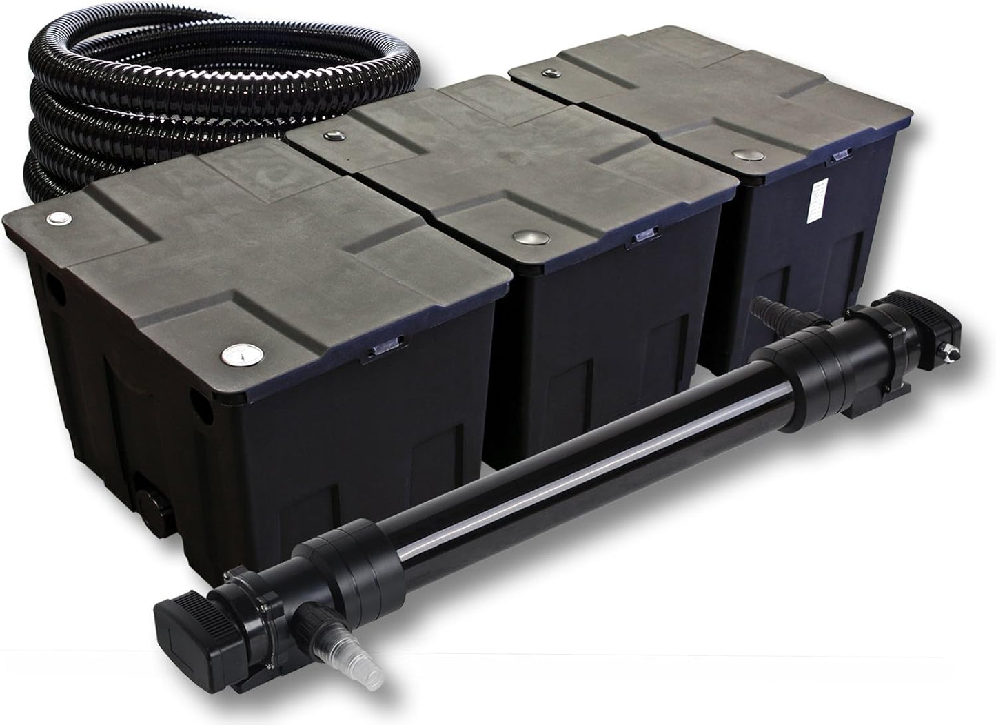 CBF-350C Teichfilter Komplettset mit UVC Klärer