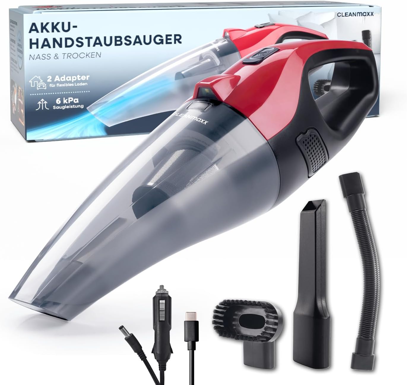 Akku Staubsauger, Nass- & Trockensauger