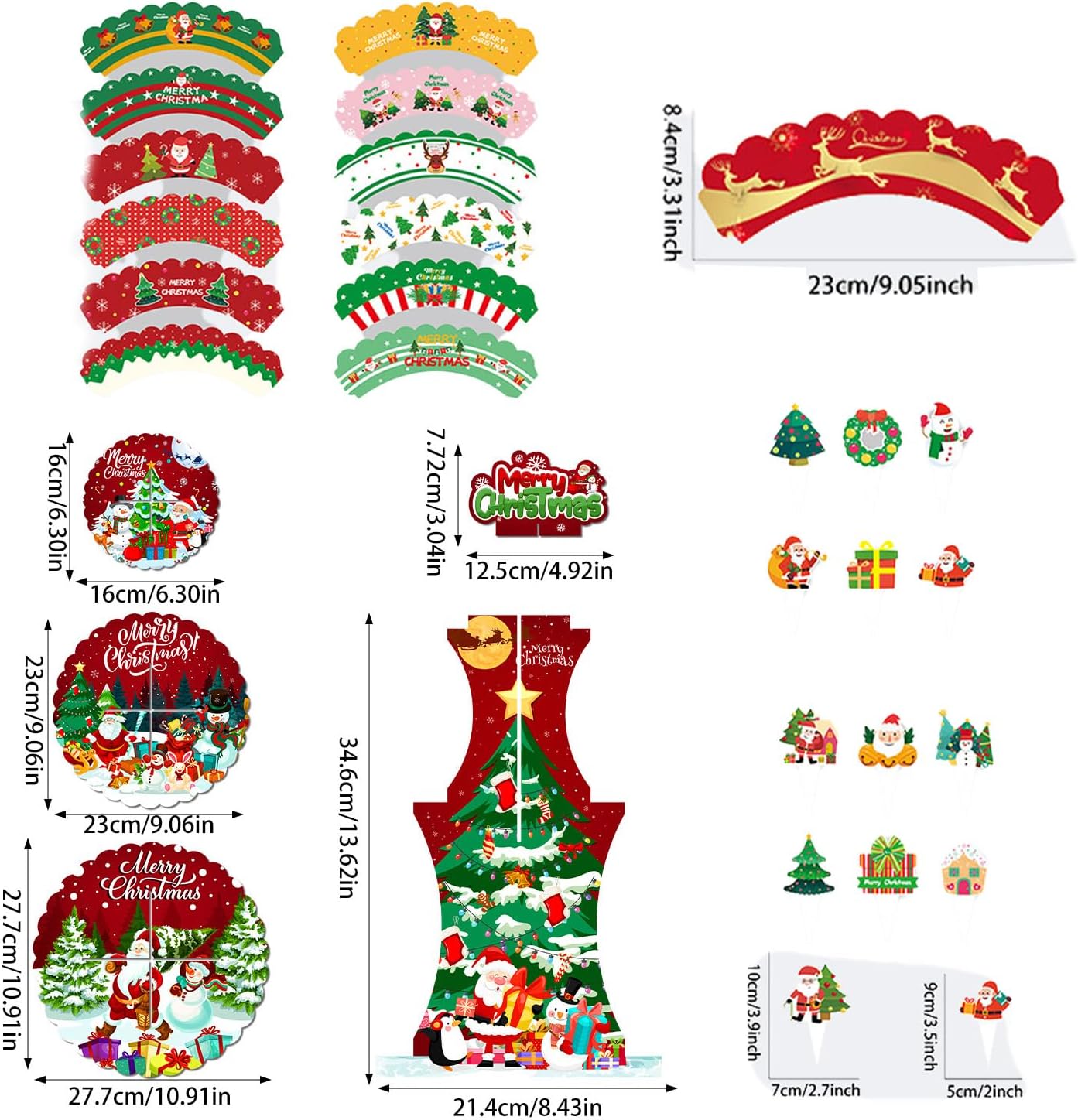 Weihnachtsbaum Cupcake-Ständer, Weihnachten