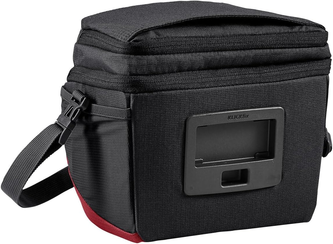 Lenkertasche OnTour Box M, Black/Carmine