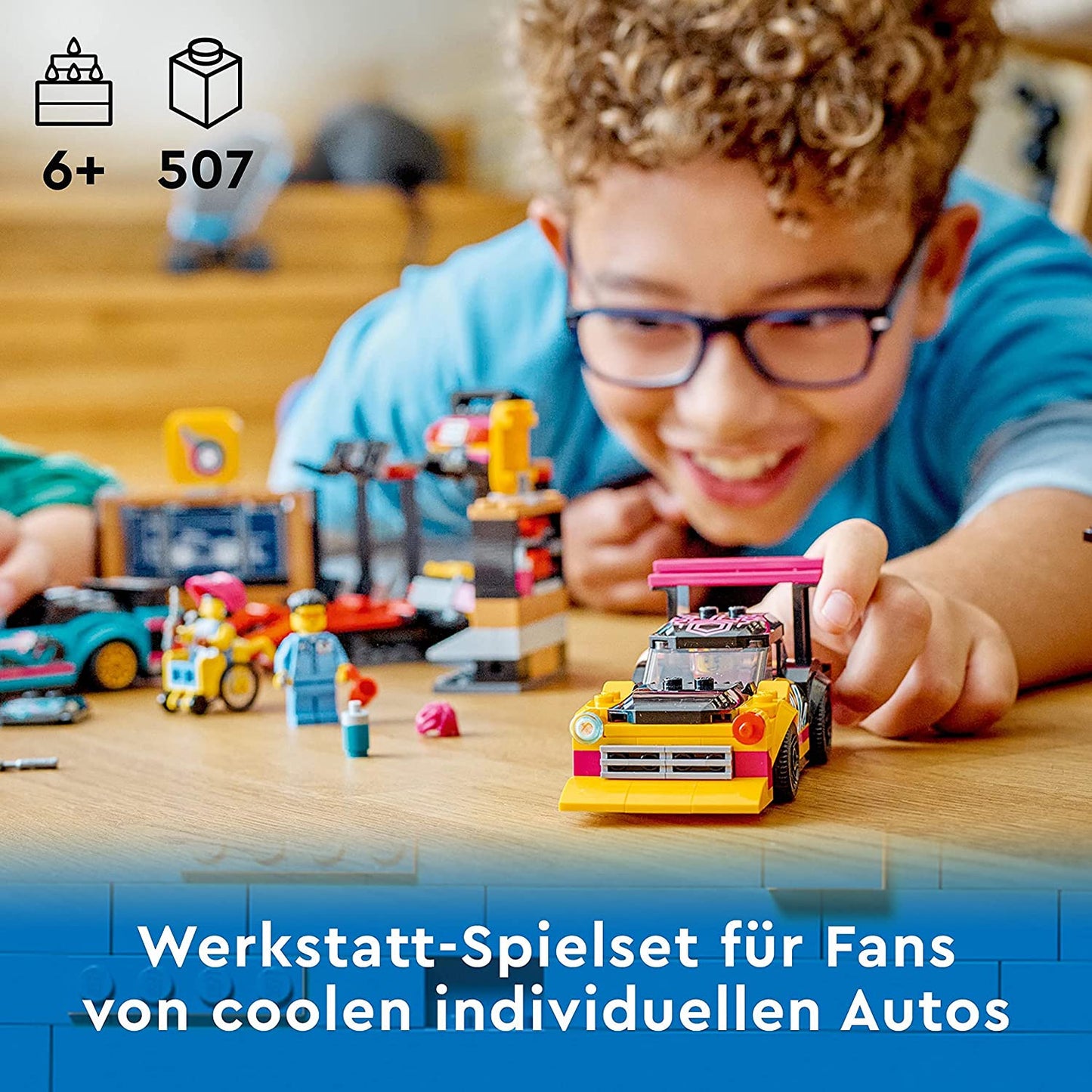 60389 City Autowerkstatt, Konstruktionsspielzeug, Single