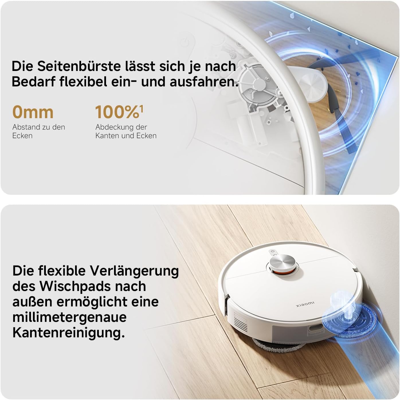 Vacuum S40 Pro Roboterstaubsauger mit Moppfunktion