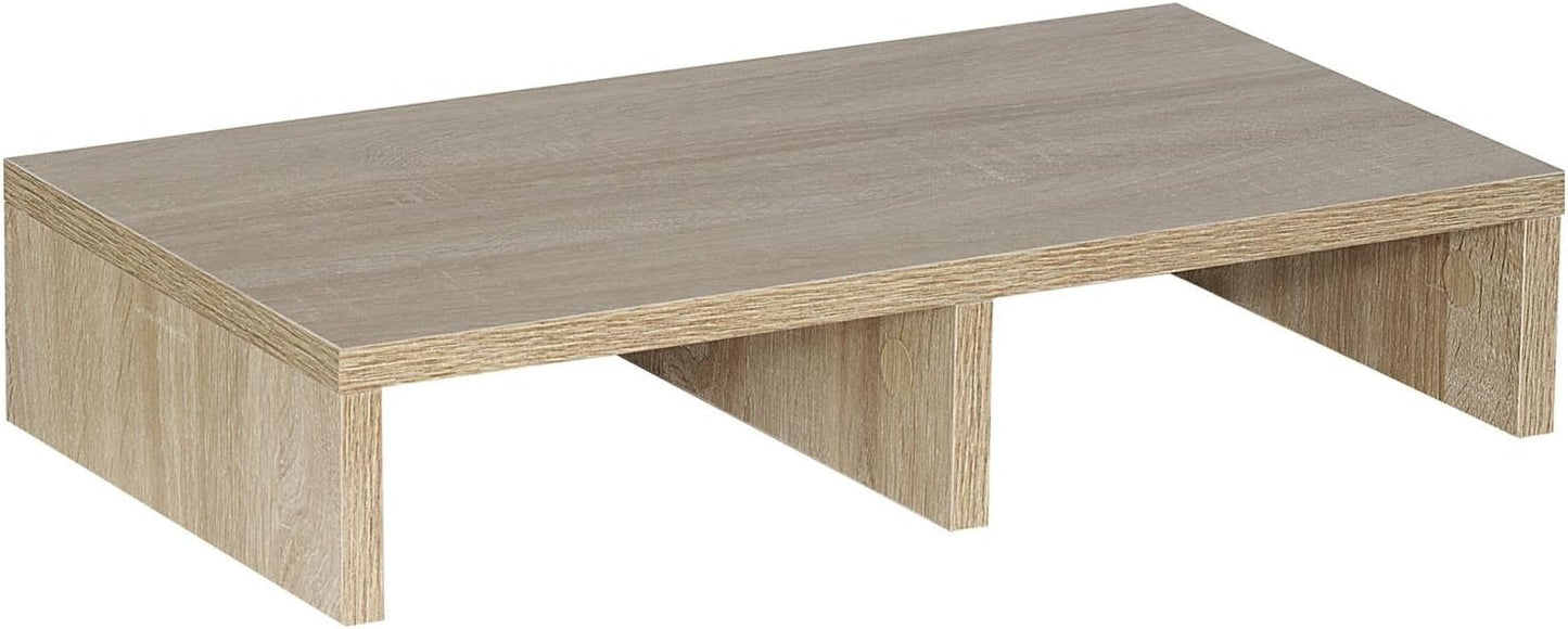 Monitor-Schreibtischaufsatz, 50 x 27 cm, Sonoma Eiche