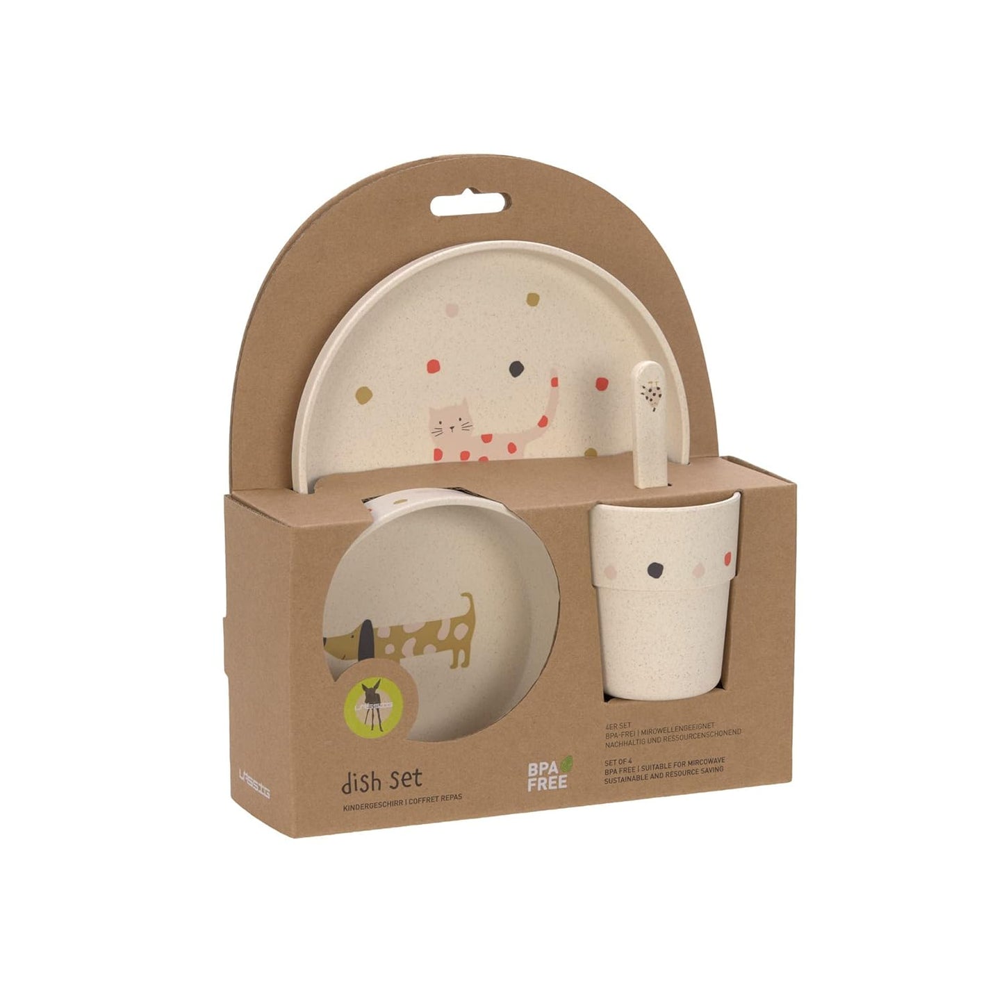 Little Mateys Kindergeschirr-Set, Orange