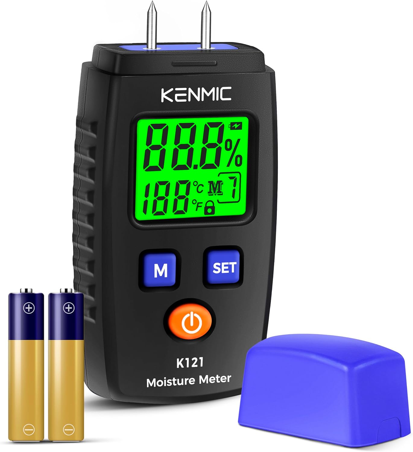 Tragbarer Feuchtigkeitsmesser mit LCD-Display