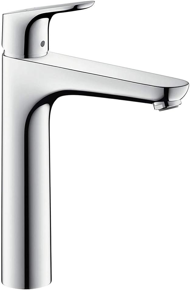 Wasserhahn Focus mit Zugstangen-Ablaufgarnitur