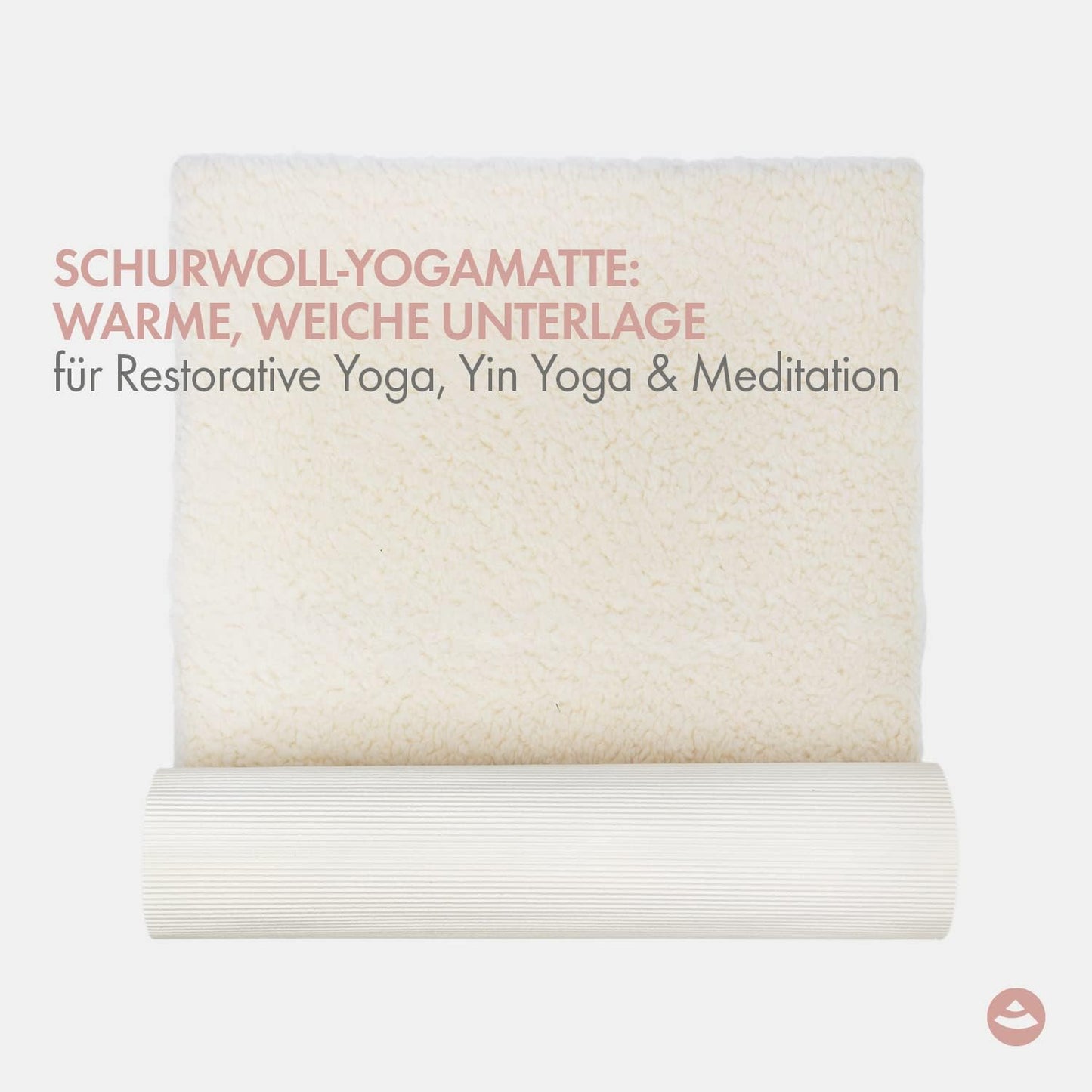 Schurwoll-Yogamatte Vishnu, 200x75 cm, 200x75 cm (1er Pack)