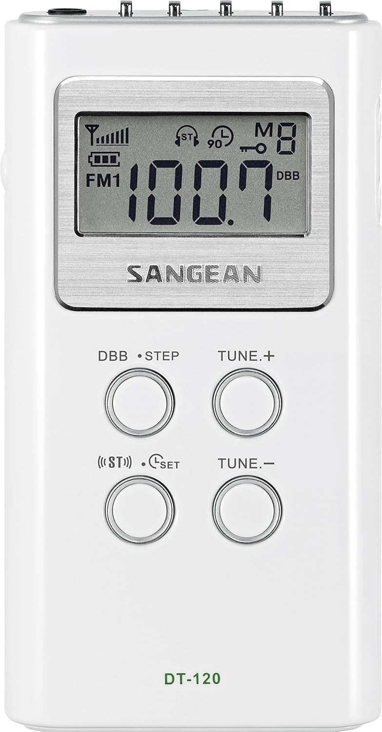 Taschenradio DT-120, Weiss