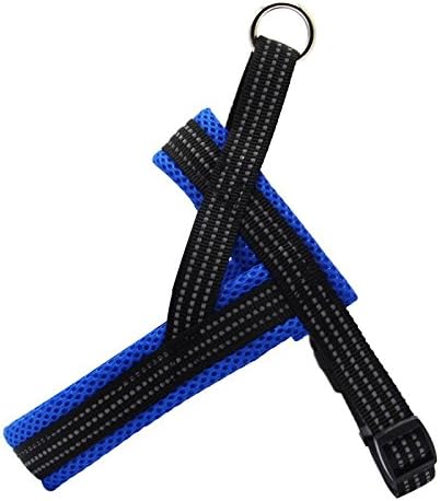 Verstellbares Hundegeschirr, L blau