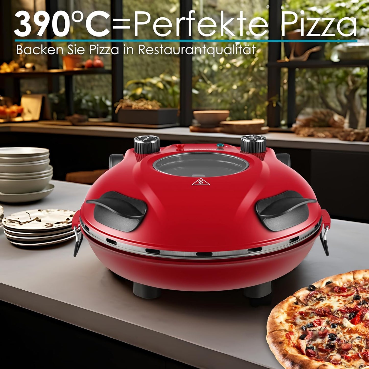 Elektrischer Pizzaofen