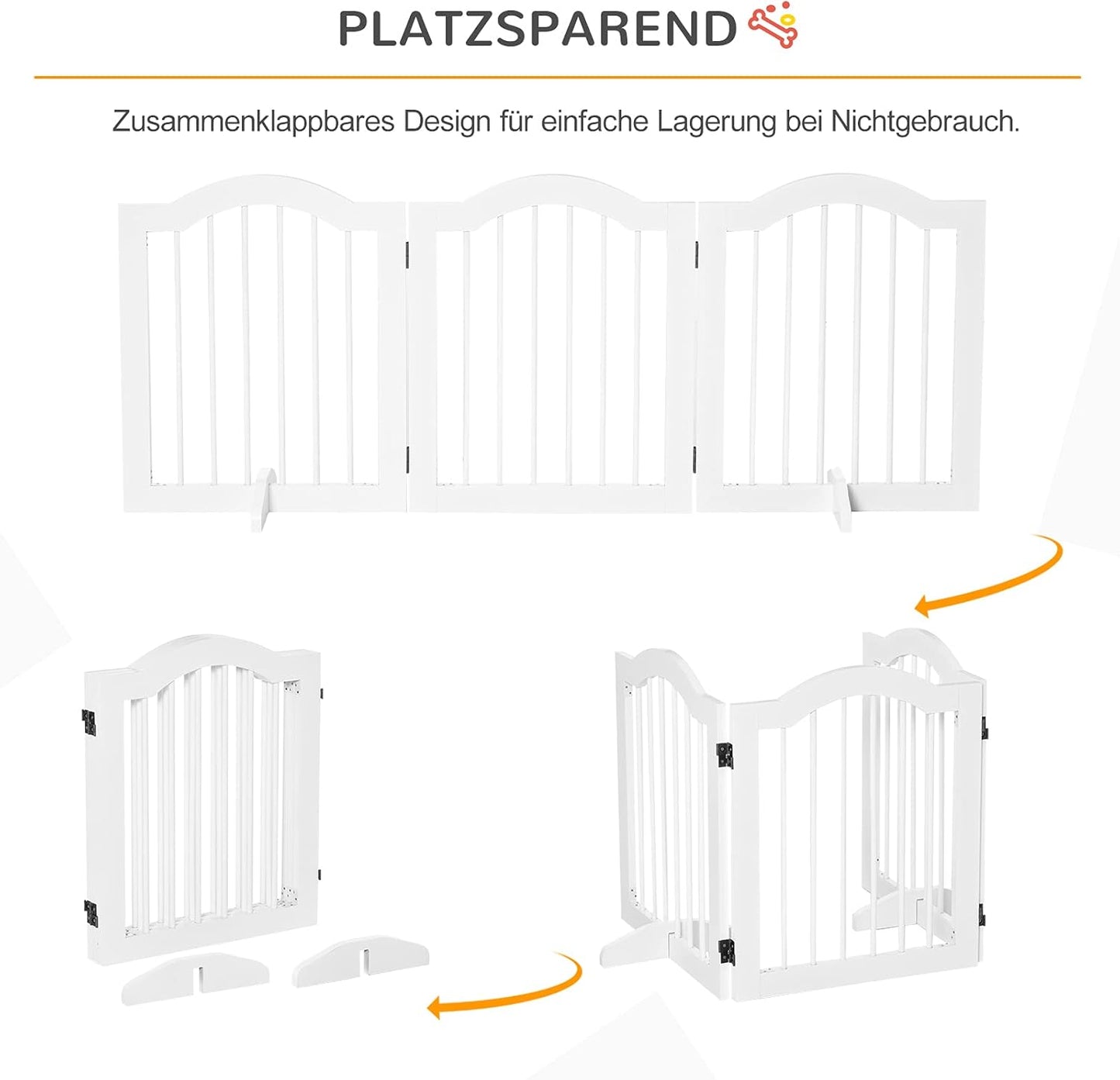 D06-048V01WT, 154,5L x 29,5B x 61H cm, Weiss