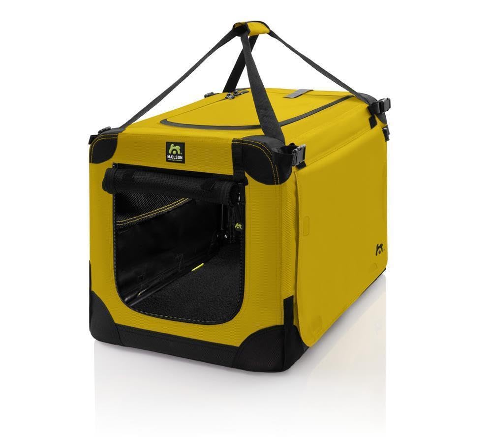 Faltbare Soft Kennel Hundebox, Saffron Yellow M 82 - (82 x 59 x 59cm)